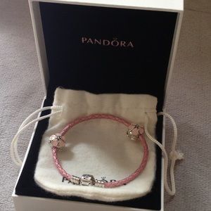 Pandora leather bracelet